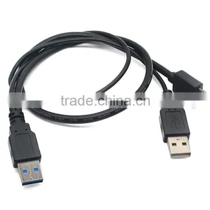 USB 3.0 A Y Cable to Micro Usb3.0 BM With Usb2.0 Cable thumbnail-1