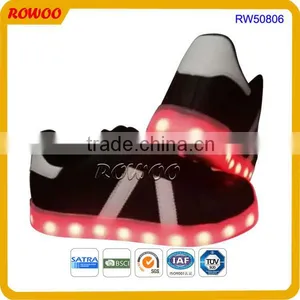 Hot Selling Boys LED Sports Shoes , LED Radiance Shoes, LED Flashing Shoes thumbnail-3