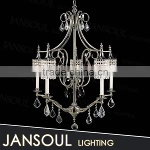 China Lighting Factory Vintage Classical Brown Glass Industrial Style Pendant Light for Project thumbnail-1