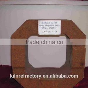 High Quality MgO Refractory Brick Dead Burned Magnesia Bricks thumbnail-5