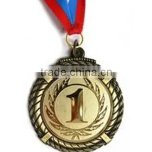 3D Plastic Medallion, Gold Plastic Medallion, Awards Plastic Medallion thumbnail-1
