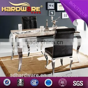 Made in China Comfortable Crocodile Leather Rococo Style White Dining Chair Quality Choice thumbnail-4