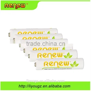 New Brand!!! 4 Pack Renew 1200 Cycle AAA 1200mAh Ni-MH Rechargeable Battery thumbnail-2
