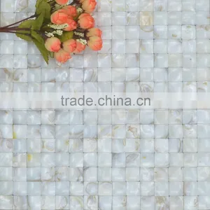 New Design Convex Freshwater Shell Mosaic Tile,bathroom Tile thumbnail-1
