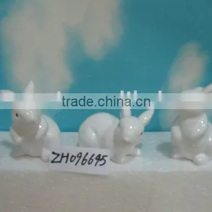 Ceramic Easter Rabbit Figure thumbnail-1