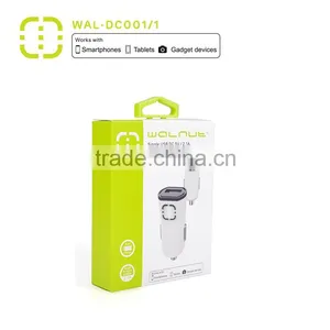 Walnut Universal 2.1A Car Charger/ Smart Car Charger for IPhone/Samsung thumbnail-5