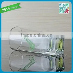 Tall Drinking Glass Milk Cup Heavy Drinking Milk Glass Cups thumbnail-3