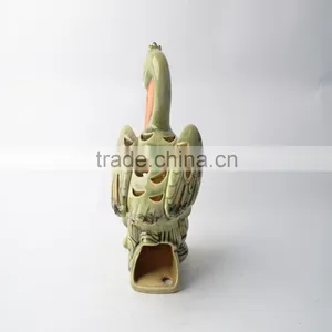 Ceramic Candle Holder of Stand Bird thumbnail-4