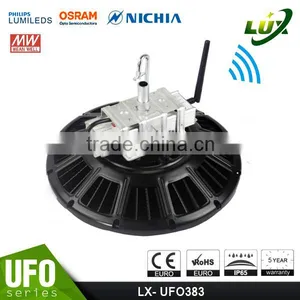 Wireless & Motion Control 2016 CE Rohs Approved Meanwell Driver 5 Years Warranty Promotion Price 100W UFO LED Bay Lighting thumbnail-1