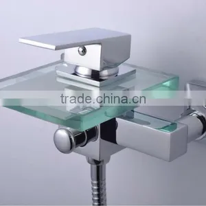 QH00815W Wall Mounted Bath Shower Faucet/tap thumbnail-1