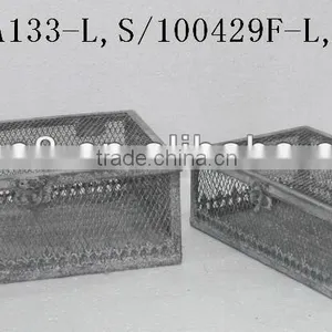 Rectangular Handmade Industrial Storage Box thumbnail-1