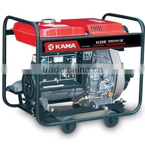 KAMA 5.75/6.5kva DC Output Single Phase Small Diesel Generator Open Type thumbnail-1