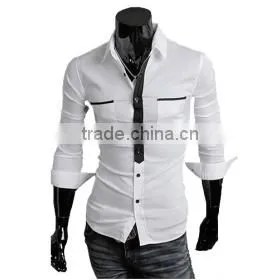 Wholesale Top Selling Cotton Easy Care/non Iron Shirt thumbnail-1