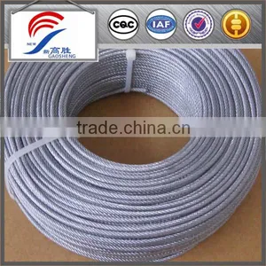 7x7 PVC Coating Galvanized Steel Wire Cable thumbnail-1