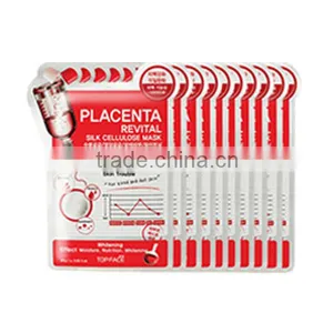 Placenta Revital Silk Cellulose Mask Sheet thumbnail-1
