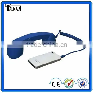 Hot Selling Mobile Phone Handset for Iphone, Innovative Anti-Radiation Plastic Bluetooth Retro Mobile/cell Phone Handset thumbnail-6