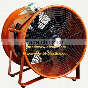 18" Red Color Hand-carrying Exhaust Axial Blower Fan thumbnail-1