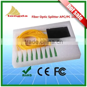 FTTH Box PLC 1x32 SC FC UPC APC 1x32 Way PLC Fiber Optic Splitter thumbnail-2