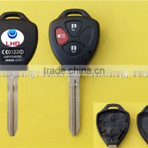 Uncut TOY43 Blade 3 Buttons Remote Key Fob for Toyota Camry Car Key Quality Choice thumbnail-1