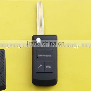 2 Buttons Remote Flip Key Fob for Chevrolet Epica thumbnail-1