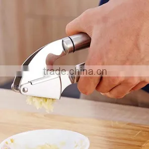 New Home Kitchen Tool Stainless Steel Garlic Press AM000830 thumbnail-2