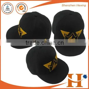 Custom Fitted Snapback With Embroidery LOG Blank Fitted Hats Wholesale thumbnail-6