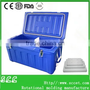 Rotomolded Polyurethane Cooler Box Marine Coolers Outdoor Ice Chest thumbnail-1