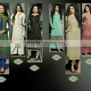 GEORGETTE DESIGNER SEMISTICHED SUIT thumbnail-6