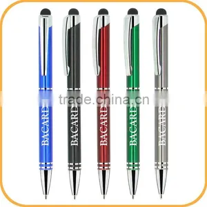 Anodized Aluminum Pen With Stylus thumbnail-1
