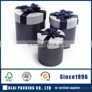 Pretty Round Cardboard Paper Gift Tube Gift Packaging Box thumbnail-1