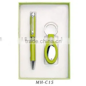 Fashion Gift Pen Set With Key Ring thumbnail-1