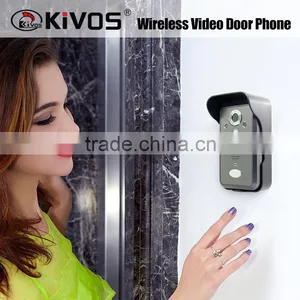 7 Inch Color Screen Digital Villa Long Range Cordless Door Phone thumbnail-3
