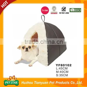 2016 New PU Leather Fabric Luxury Memory Foam Dog Bed Quality Choice thumbnail-4