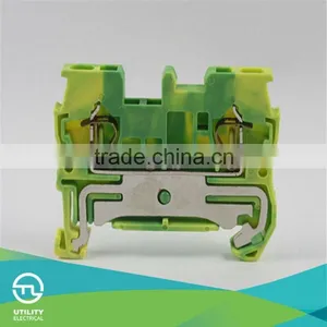 DIN Rail Mount Spring Terminal Block Connector Wiring Terminal thumbnail-1