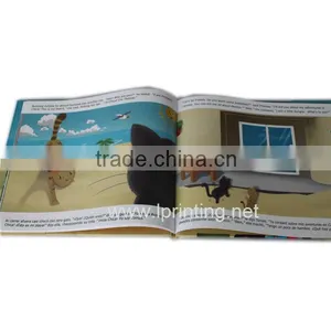 New Style High Quality Coloring Hardcover English Story Children Book thumbnail-4