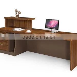 Salon Reception Desk Wooden Modern Design Office Reception Desk thumbnail-6