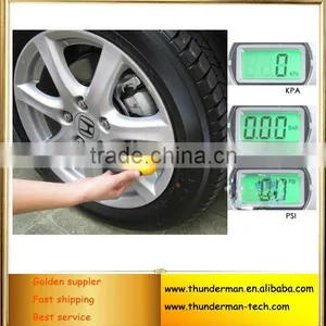 LCD Display Digital Tire Pressure Gauge With LED Flashlight thumbnail-1