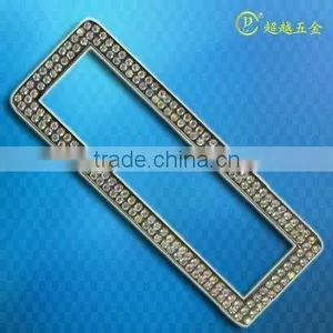 White Crystal Led Belt Buckle thumbnail-1