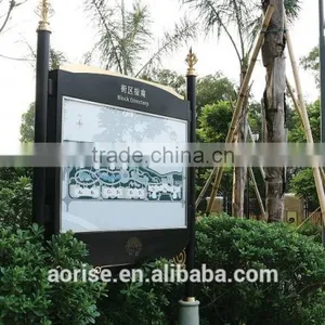 Advertising Pylon Standing Sign thumbnail-1
