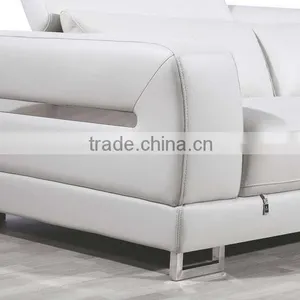 European Superior Leather Sofa With Wheels thumbnail-2