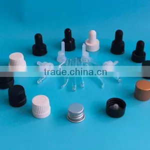 18mm Black Aluminium Cap for Glass Essential Oil Bottle Quality Choice thumbnail-2