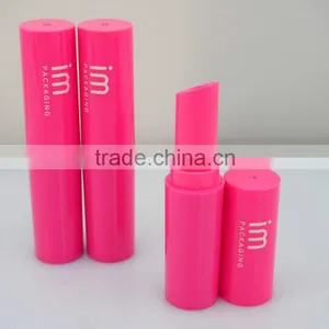 MINI Shiny Pink Empty Girls Lipstick Tube thumbnail-4