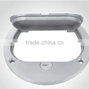 Nickle Plated Floor Box Floor Plate Floor Cover thumbnail-1