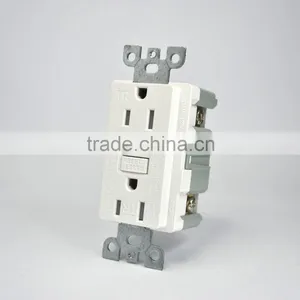 UL&CUL Listed GFCI Outlet, New GFCI Duplex Tamper Resistant Receptacle, 15A 125V 60Hz, With End-of-life Monitoring Function thumbnail-1