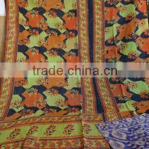 Indian Vintage Quilts/kantha Quilt/ralli Quilt/gudri Quilt thumbnail-1