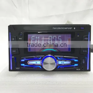 Universal Double 2 Din Car Audio Car Mp3 Player With UBS SD Aux-in ,bluetooth fm am Modulator thumbnail-1