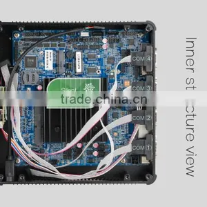 X86 Win 7 J1900 12V Industrial Fanless Mini pc thumbnail-3