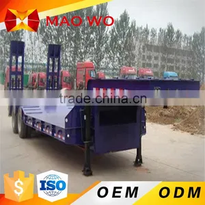 New Design 40ft Lowbed Truck Body Dolly Semi-trailer for Sale thumbnail-3
