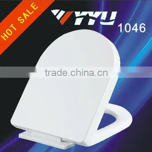 Bathroom Ware Plastic D Shape Bidet Toilet Seat 1046 thumbnail-1