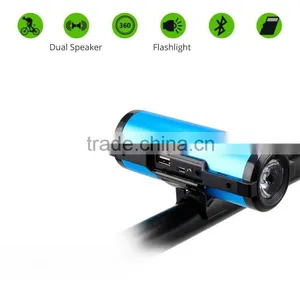 Bluetooth Speaker Flashlight Power Bank Flashlight Bike Headlight Bike Cycling thumbnail-1
